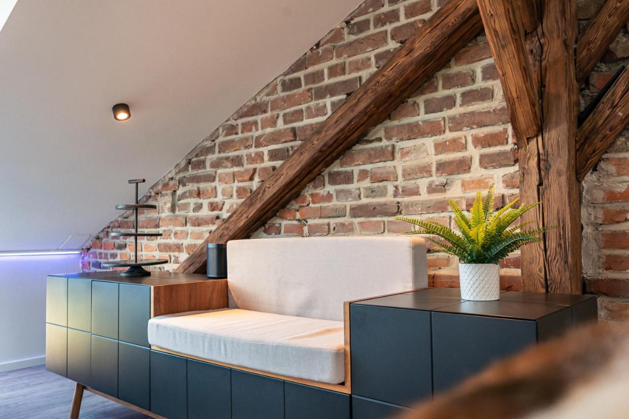 Crest - Riverside Lofts Mit Parken I Balkon I Kueche I Regendusche باساو المظهر الخارجي الصورة